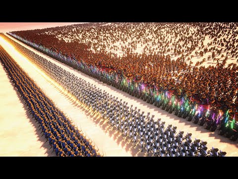 Can 20,000 Spartans Breach 3 Walls Of Heroes | Ultimate Epic Battle Simulator | UEBS