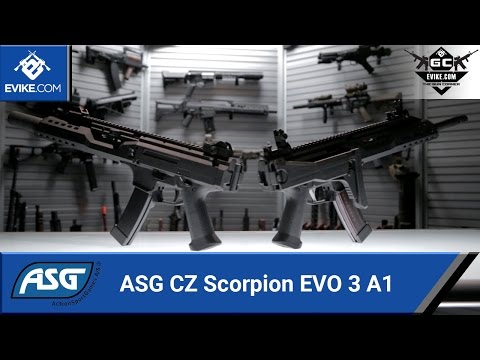 ASG CZ Scorpion EVO 3 A1 Carbine AEGs - [The Gun Corner] - Airsoft Evike.com