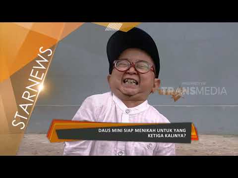 Daus Mini Siap MENIKAH Untuk Yang Ketiga Kalinya