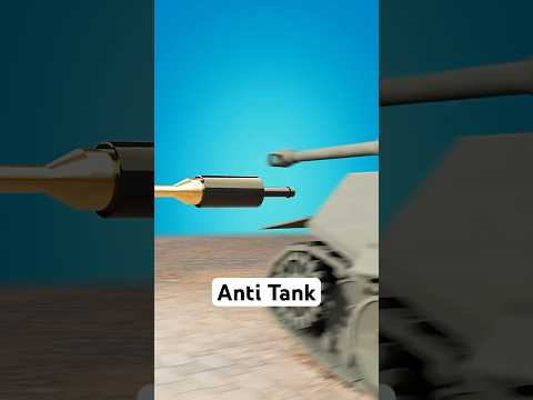 HEAT Rounds Explained—Anti-Tank Weapon Tech? #shorts