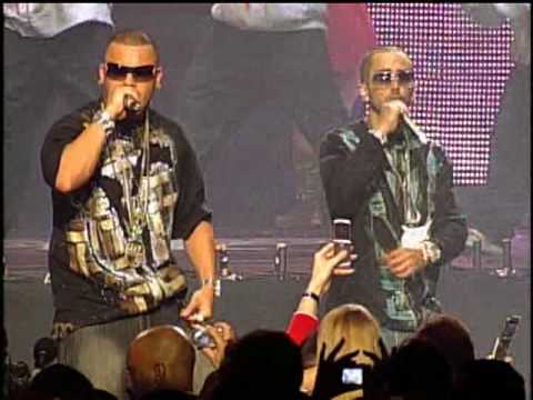 Wisin & Yandel Ft Tony Dize  Chambea (LIVE)