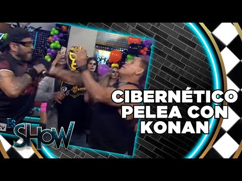 Cibernético reta a Konan Big en vivo | Es Show