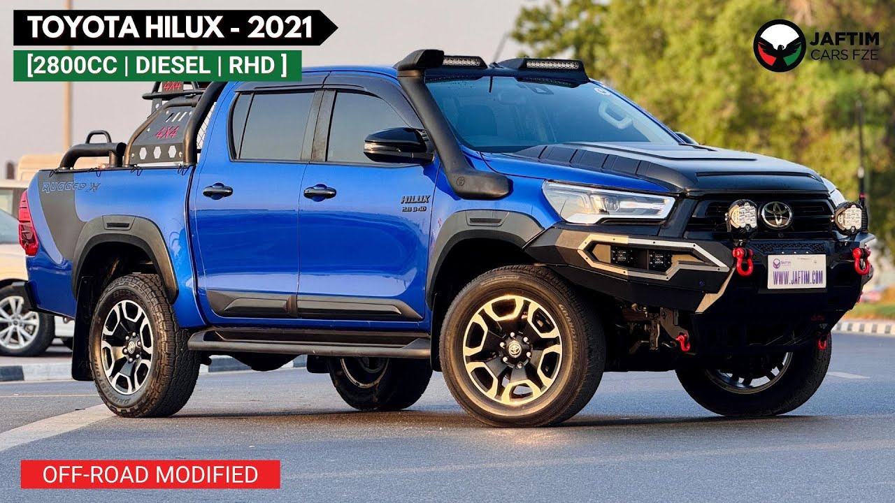 Toyota Hilux OFF-ROAD MODIFIED | 2.8L DIESEL ENGINE | HEAVY DUTY FRONT BUMPER | AUTOMATIC TRANSMISSION | video