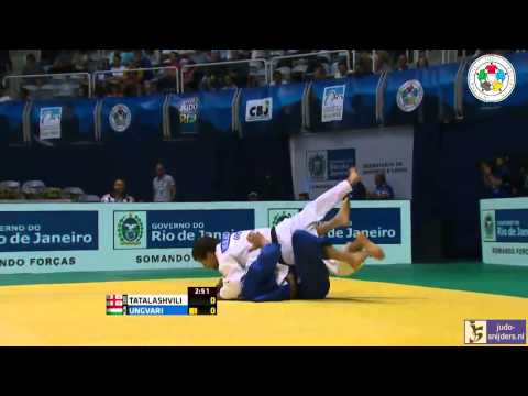 Judo World Championships Rio de Janeiro 2013: Tatalashvili (GEO) - Ungvari (HUN) [-73kg]