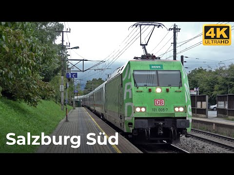Osterreichisch Züge Vlog #159 - Salzburg Süd Bahnhst 27.08.2023