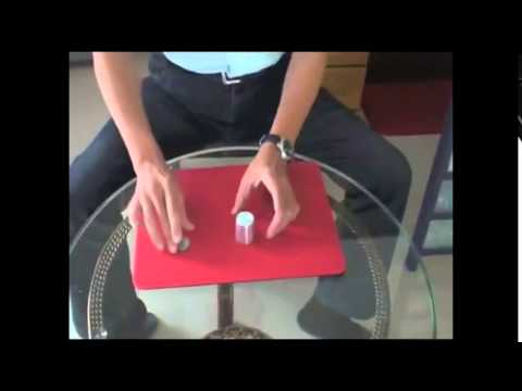 Saturn Magic -Super Cup (English Penny) by Johnny Wong - Trick