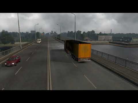 [SCS Vanilla COMBO]ETS2 v1.37 [DX11] job Saratov(RU) to Vzletnyy(RU).