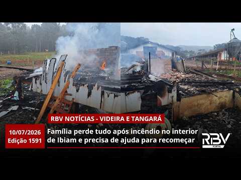 RBV Notícias Videira e Tangará - 10/07/2026 - Edição 1591
