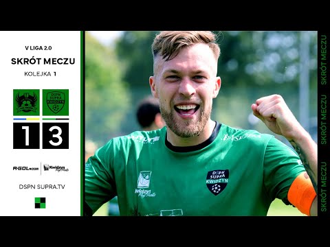 Sokół Lubichowo - DSPN SUPRA Kwidzyn -1:3 - Skrót spotkania 1 kolejki rozgrywek V-Ligi Gdańsk II.
