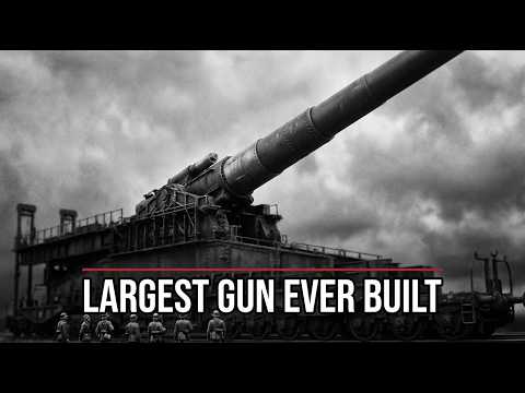 Hitler's 155-FOOT Gun Fired Every 45 Minutes And Could Hit Targets 29 Miles Away  | Schwerer Gustav