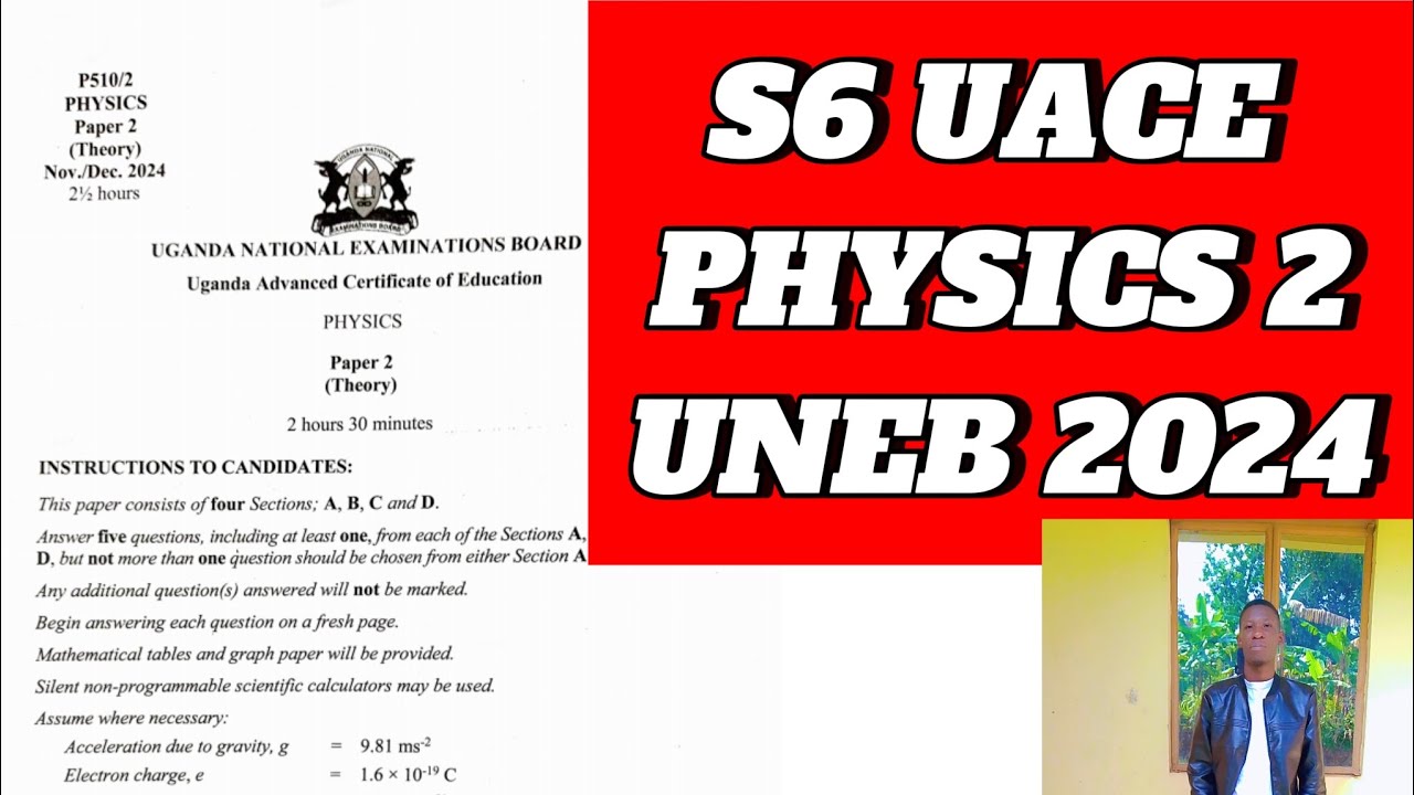 S6 UACE PHYSICS 2 UNEB 2024