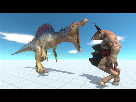 SPINOSAURUS vs EVERY UNIT - Animal Revolt Battle Simulator