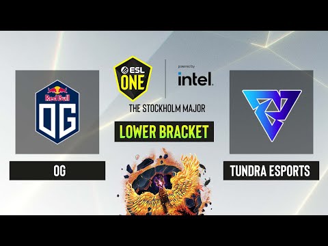 Dota2 - Tundra Esports vs. OG - Game 1 - Lower Bracket Final - ESL One Stockholm 2022