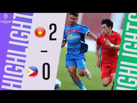 HIGHLIGHTS | U22 VIỆT NAM 2-0 U22 PHILIPPINES: BÙNG NỔ CUỐI TRẬN | BÁN KẾT SEA GAMES 33 | VTV24