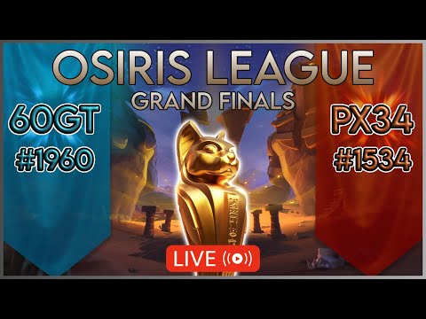 SHOW IS HERE: Osiris League GRAND FINALS, [60GT] vs. [PX34] 🔴| Rise of Kingdoms W/ BULBARITOS (Pt.1)