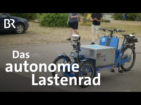 Wie wir Transport besser machen I Das autonome Lastenfahrrad | Gute Nachrichten vom Planeten I BR