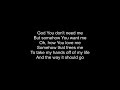Control Somehow You Want Me Tenth Avenue North Lyrics