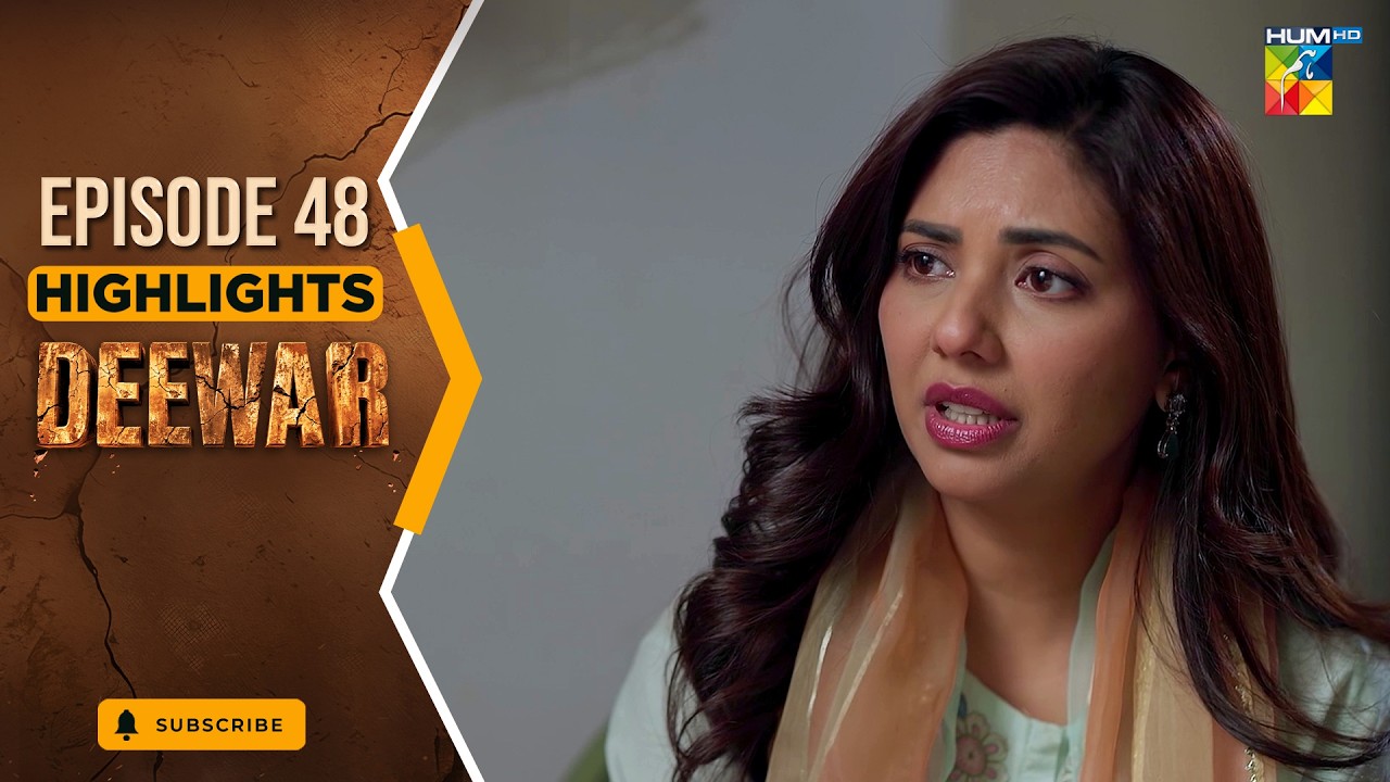 Deewar Episode 48 Highlight - Sunita Marshall & Ali Abbas ] HUM TV