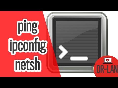 PING - IPCONFIG - NETSH Windows-Konsole (CMD)