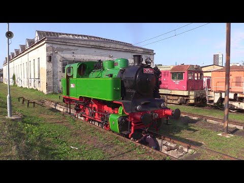 Jízdy lokomotivy 213.901 podél řeky Svitavy v Brně, 21. 8. 2021