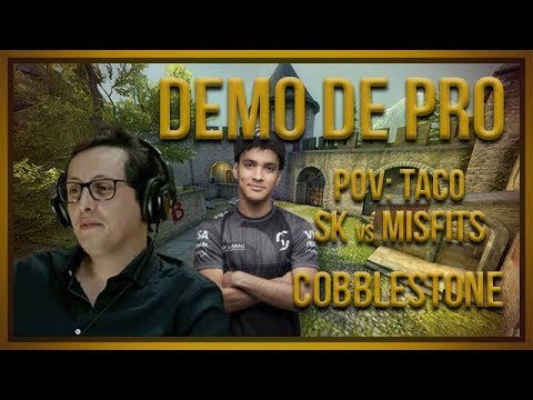[PT] zorlaK Analisa: PoV TACO - SK vs  MISFITS - COBBLESTONE [Demo de Pro]