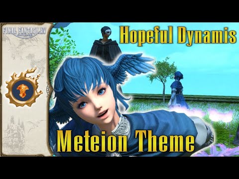 Hopeful Dynamis Theme Extended (+all Meteion cutscenes) FFXIV Endwalker Meteor Song Hope OST #FFXIV
