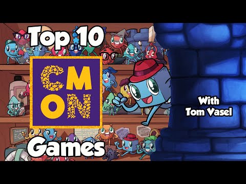 Top 10 CMON Games - with Tom Vasel