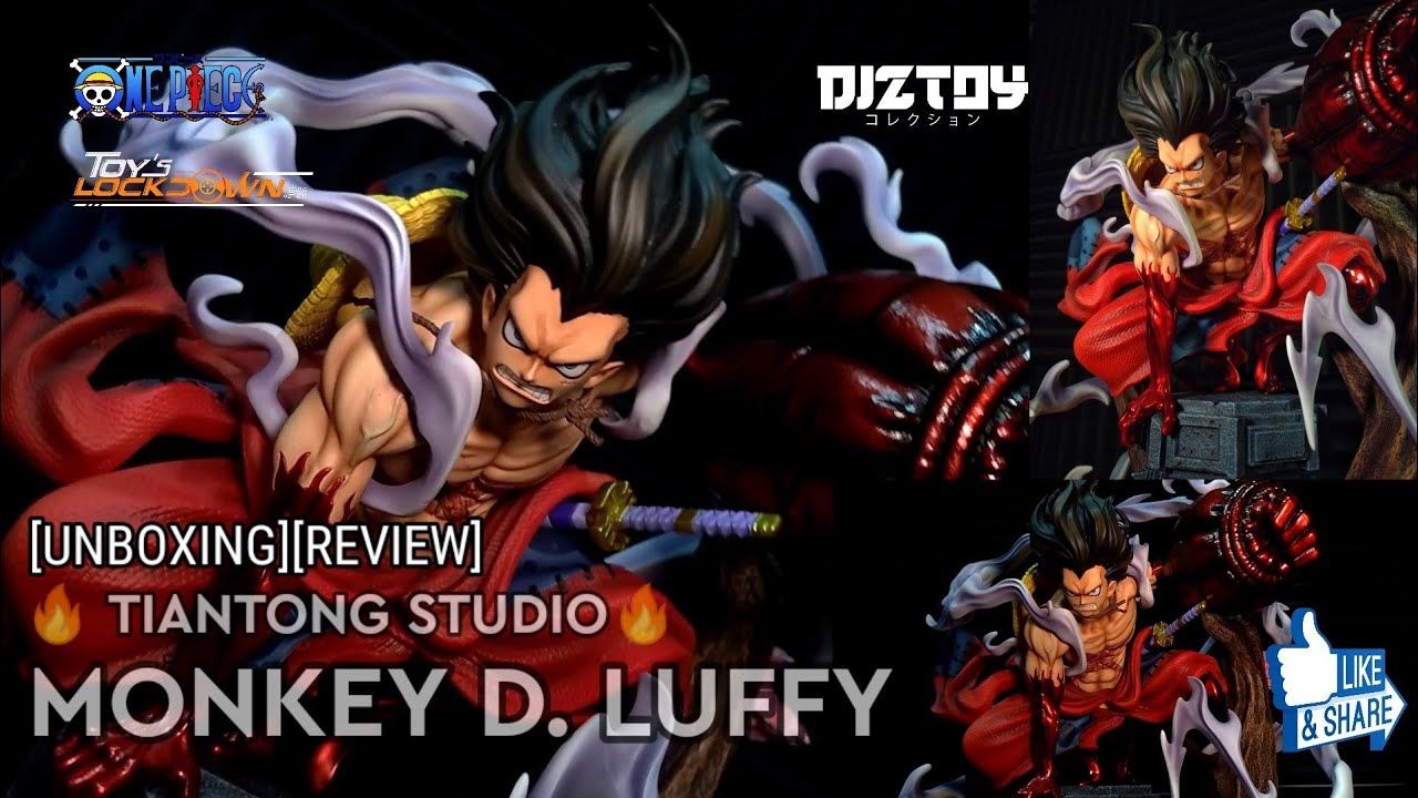 [Unboxing|Review] TianTong Studio Monkey D Luffy Gear 4th Snakeman 1:6 ‼️
