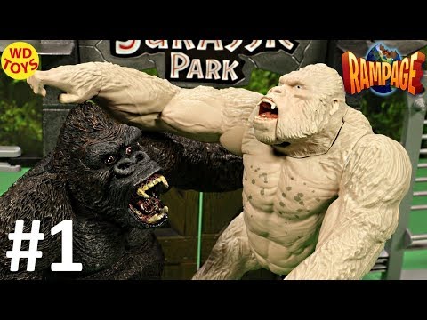 Rampage The Movie King Kong Vs Subject George Canister Contact Genetic Containment Division Unboxing