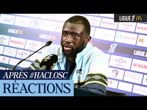💬 Après HAC - LOSC (0-1), réactions d'Arouna Sanganté