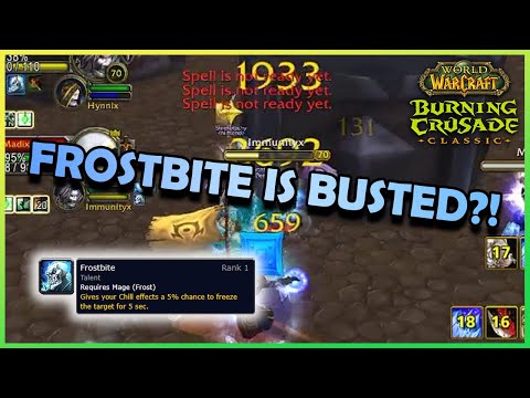 Dude proves FROSTBITE is BUSTED?!| Daily Classic WoW Highlights #238 |