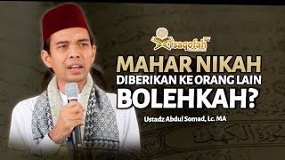 Download lagu Can a Wedding Dowry Be Given to Someone Else? | Ustadz Abdul Somad, Lc. MA mp3