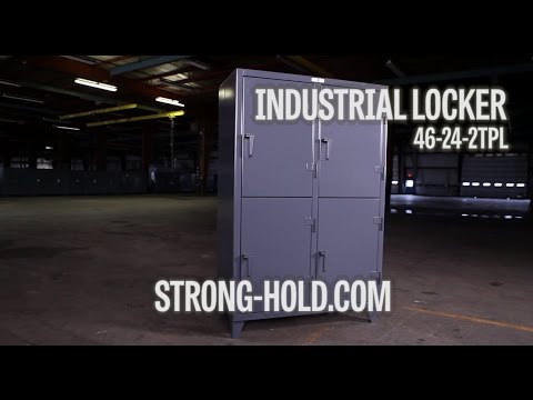 Strong hold industrial locker, 46-24-2tpl