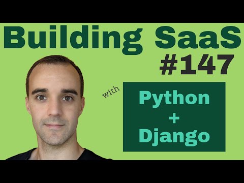 Building SaaS with Python and Django thumbnail