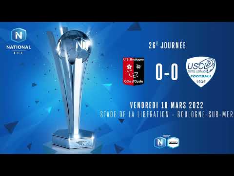 Résumé | US Boulogne CO 0 - 0 US Créteil-Lusitanos | J26 National 2021/2022