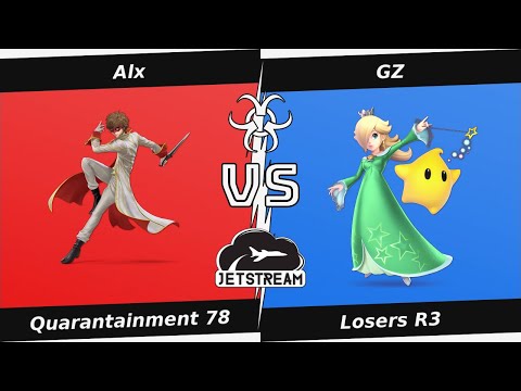 Quarantainment 78 Losers R3 - Alx (Joker) Vs GZ (Rosalina) - SSBU