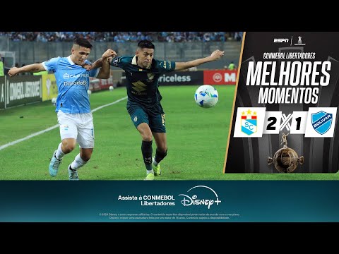 NO GRUPO DO PALMEIRAS, Sporting Cristal bate o Bolívar na Libertadores | Melhores Momentos