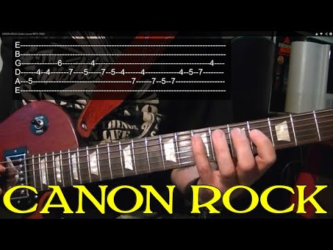 Canon Rock Guitar Lesson Video