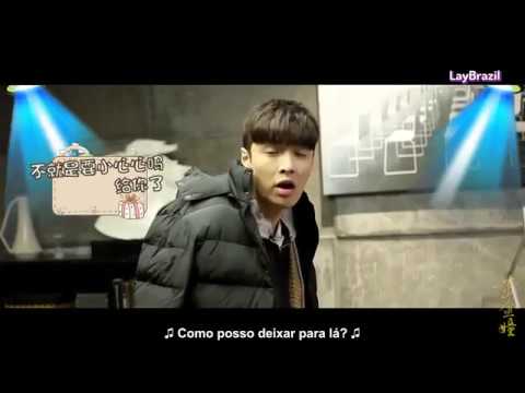 [LEGENDADO] 14.02.18 Bastidores do The Golden Eyes - Dueto do Yixing com Wang Yuexin.