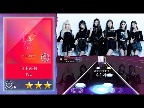 『SuperStar STARSHIP』IVE 'ELEVEN' | Hard mode 3 stars gameplay - YouTube