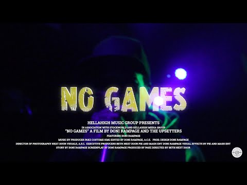 Doni Rampage - No Games { Visualiser }. Prod by Pakz