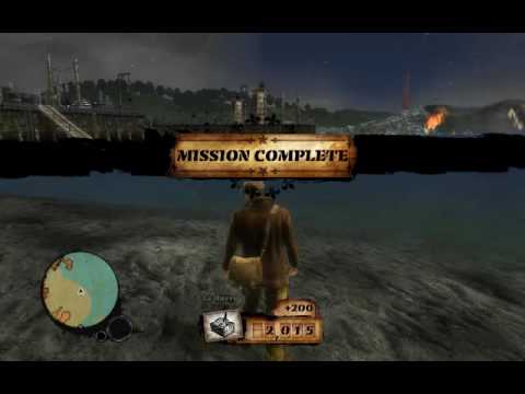 The Saboteur Walkthrough German Part 30 - Im brennenden Zeppelin