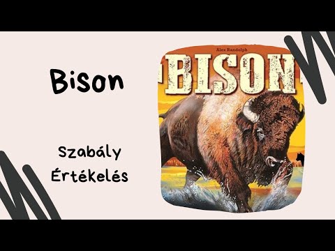 Állítsd meg a bölényeket: Bison társasjáték játékbemutató és szabályismertető - Társasozz Okosan!