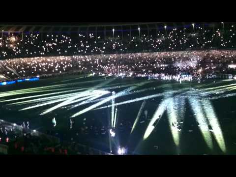 "Racing campeón 2014(4)" Barra: La Guardia Imperial &bull; Club: Racing Club