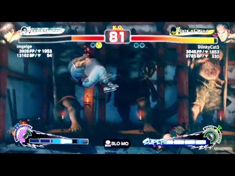 SSF4 AE:2012 imegeige (Guy) vs StinkyCat3 (Ryu)