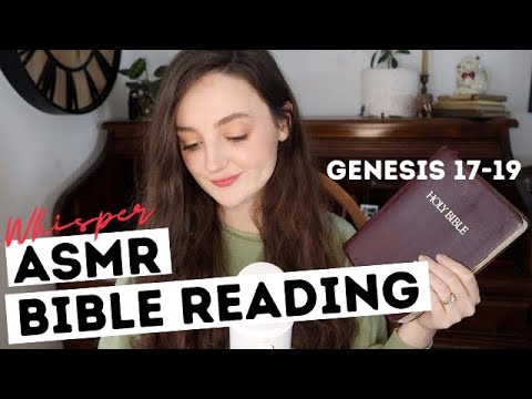 ASMR WHISPER BIBLE READING / Genesis 17-19 / Soft whisper