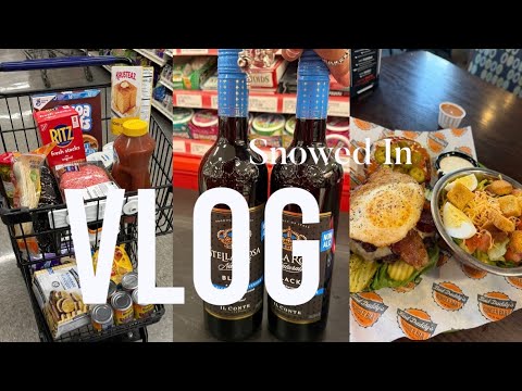 VLOG | Snow Storm Prep: I Think I Have the FLU
