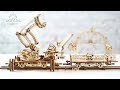 Mechanical 3D Puzzle UGEARS Rail Manipulator Preview 9