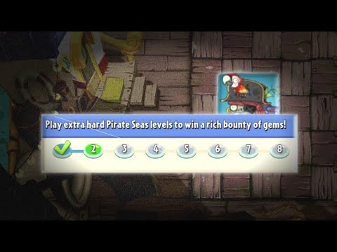 Pirate Seas Extra Hard Levels #2 | Plants vs Zombies 2