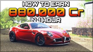 Forza Horizon 4 | How to earn 880.000 Credits in 1 hour! | [1.3mio if you unlocked Goliath]